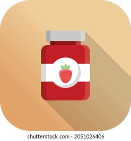 strawberry Vector illustration on a transparent background. Premium quality symbols. Vector Line Flat color  icon for concept and graphic design.
