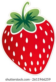 Strawberry Vector Image Graphic Illustration 