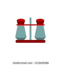 straws and pepper colored illustration. Element of colored food icon for mobile concept and web apps. Detailed straws and pepper icon can be used for web and mobile on white background