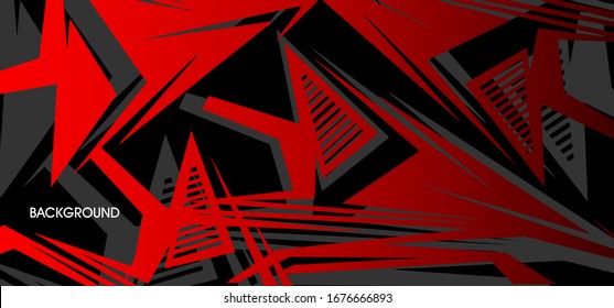 STREAK RED RACING STRIP ABSTRACT BLACK BACKGROUND VECTOR