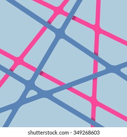Streaks background. Abstract streaks background. Crossing streaks. Nodes in intersections streaks. Streaks background 3d. Streaks background different levels. Overlapping abstract streaks background.