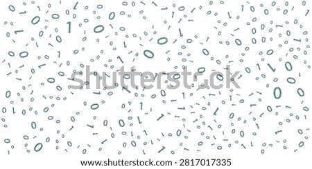 Stream binary code. Binary code matrix. Background on screen from numbers 0 and 1. Computer matrix. Numbers on screen. Binary code. Graphic data, decryption, algorithm, encryption element.