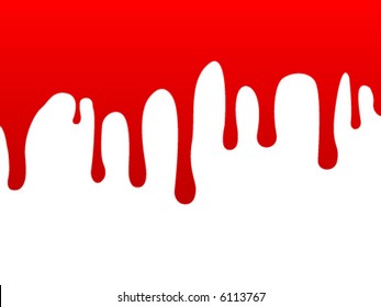 Stream Blood On Vertical Surface Stock Vector (Royalty Free) 6113767 ...