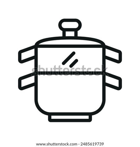 Stream cooking icon vector design templates simple and modern