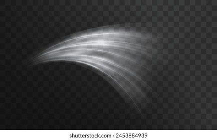 Stream of fresh wind png. Imitation of the exit of cold air from the air conditioner.	
