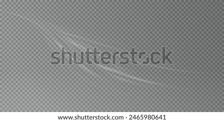 Stream of fresh wind png. Imitation of the exit of cold air from the air conditioner. Cold winter wind texture. Holiday vector blizzard. Christmas effect of a cold blizzard. Vector PNG.