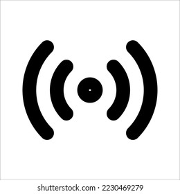 Stream icon. streaming sign. vector illustration on white background. EPS 10