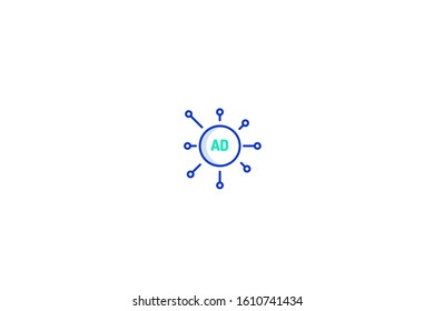 Stream icon in trendy flat style isolated on white background vector illustration