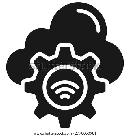 Stream Setup Icon Element For Design