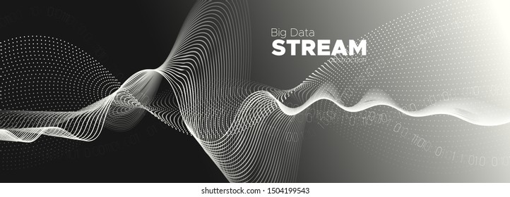 Streaming Backgrounds. Monochrome Digital Particles. White Binary Coding. Matrix Numbers. Gray Streaming Visualization. Particle Future. Binary Code. Abstract Matrix. Information Technology.