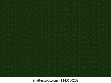 Streaming binary code background vector illustration. Data matrix.