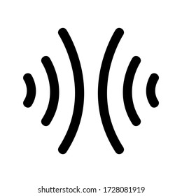 
Streaming-Symbol oder Logo-isolierte Symbol-Vektor-Illustration - Hochwertige Vektorsymbole mit schwarzem Stil
