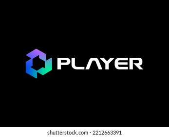 Streaming Media Player Logo Design