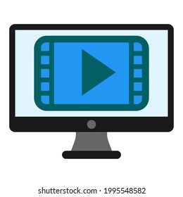 gráfico vectorial de ilustración de icono en línea