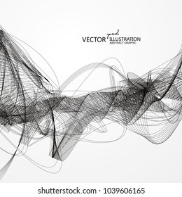 Streamline, abstract graphic design.