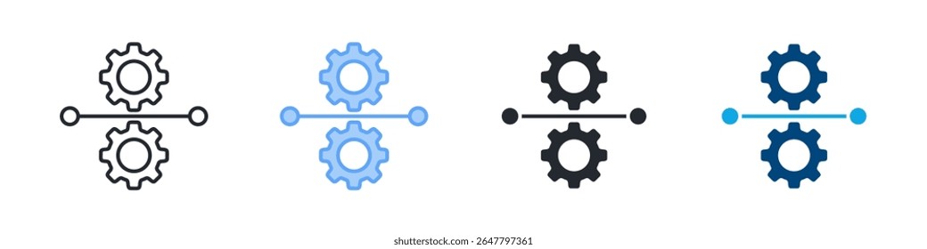Streamline Icon Set Multiple Style. Designed In Outline, Blue, Glyph, Dual Tone