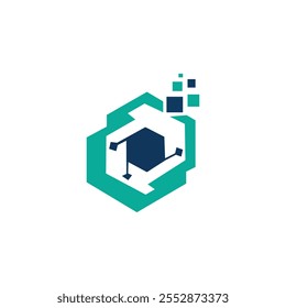 Streamline inductor vector logo design
