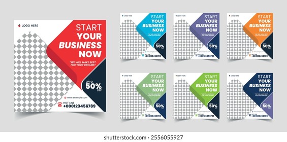 Streamline your workflow with our Digital Marketing Agency Social Media Post Templates. Designed for impactful campaigns, these templates enhance your online visibility and engagement.