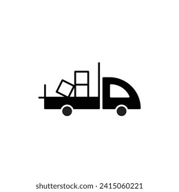 Streamlined e-commerce experience a distinctive set of minimal black fill web icons for online shopping and efficient delivery comprehensive fill icons collection in simple vector	