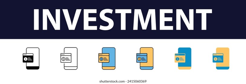 Streamlined e-commerce experience a distinctive set of minimal color fill and thin line web icons for online shopping and efficient delivery comprehensive outline icons collection in simple vector	