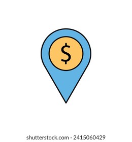 Streamlined e-commerce experience a distinctive set of minimal color fill and thin line web icons for online shopping and efficient delivery comprehensive outline icons collection in simple vector	