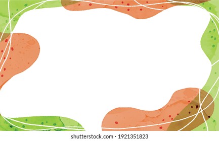 Fondo de acuarela estirado a mano