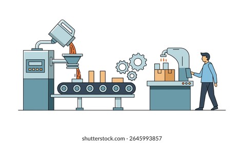 Streamlined Production Process Enhancing Efficiency and Operational Workflow