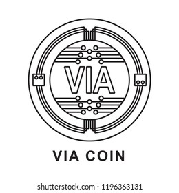 streamr data coin data Cryptocurrency  icon outline