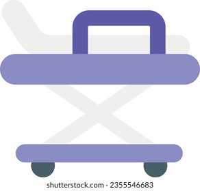 strecher flat icon design style