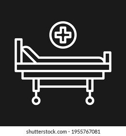 Strectcher Icon vector image. Can be used for Medical. Suitable for mobile apps, web apps and print media.