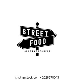 Stree Food Guide Symbol Logo Design