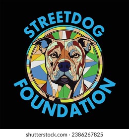 Streeatdog Fundation T shirt Design