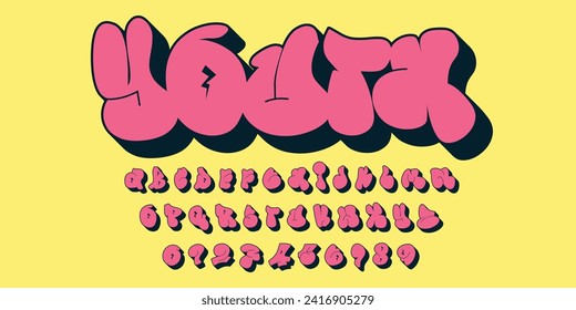 street art graffiti font design