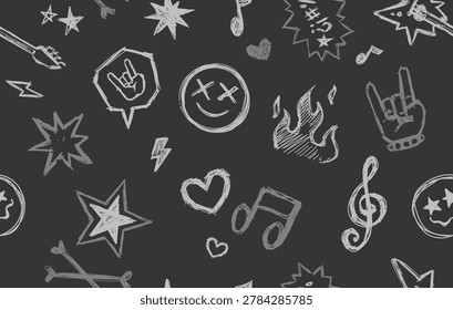 Street Art seamless pattern