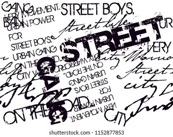 STREET BOYS STREET GANG T SHIRT