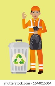 Street Cleaner with different pose