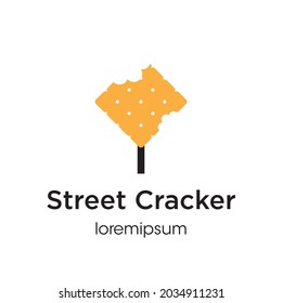 Street Cracker logo or symbol template design