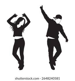 Street Dance Silhouettes of Youth