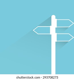 street direction sign