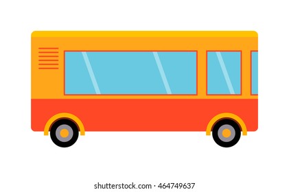 Street food festival color trailer labels , van restaurant