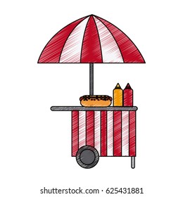 street food stand icon image 