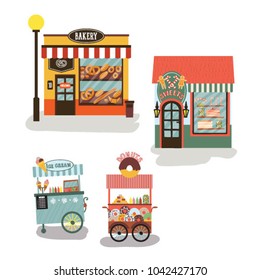street food, sweets