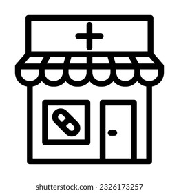 Street Food Vector Thick Line Icon For Personal And Commercial Use.
