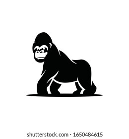 street gorillas and Look Away logo vector - Vector illustration, EPS10.
