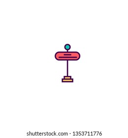 Street icon design. Essential icon vector illustration