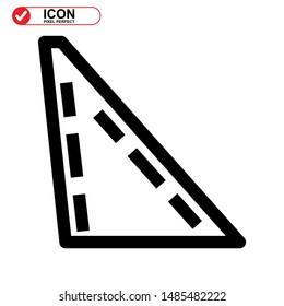 Street icon isolated sign symbol vector illustration - high quality black style vector icons
