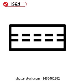 Street icon isolated sign symbol vector illustration - high quality black style vector icons
