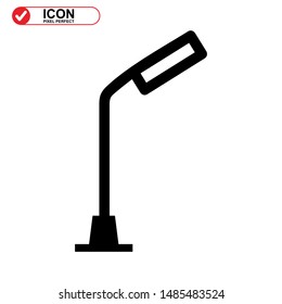 Street Lamp icon isolated sign symbol vector illustration - high quality black style vector icons
