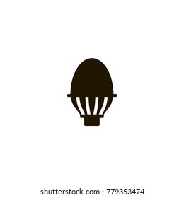 street lamp icon. sign design