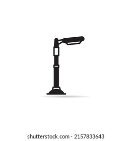 street lamp icon vector illustration